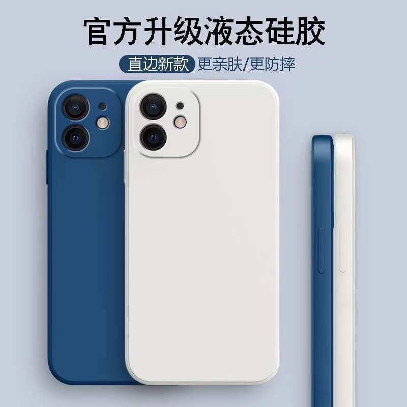 Ốp Lưng OPPO A16 A16K A92 A52 OPPO Reno 2F Reno 4 Reno 7 A15 A15S A72 Ốp Điện Thoại Màu Trơn Chống Sốc Cho