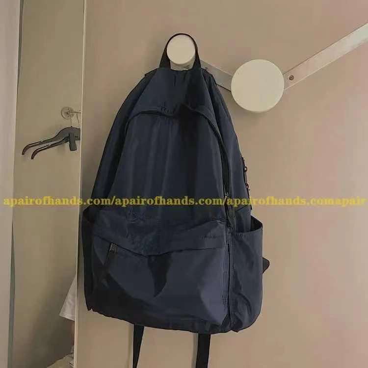Balo Đi Học Siêu Nhẹ Chất Liệu Nylon Chống Nước Cao Cấp