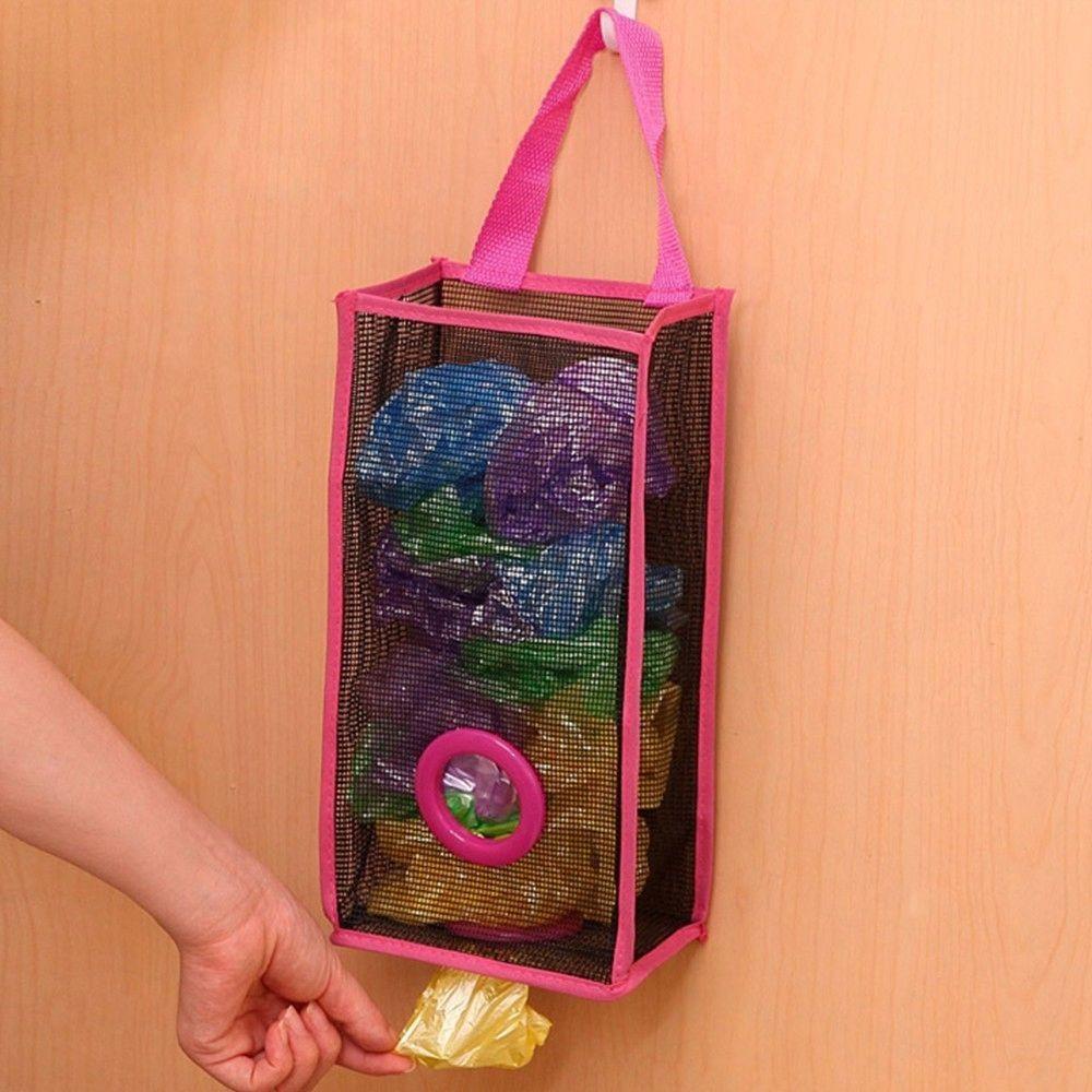 Túi Đựng Túi Rác Treo Tường Nhỏ Gọn Tiện Lợi Dành Cho Gia Đình