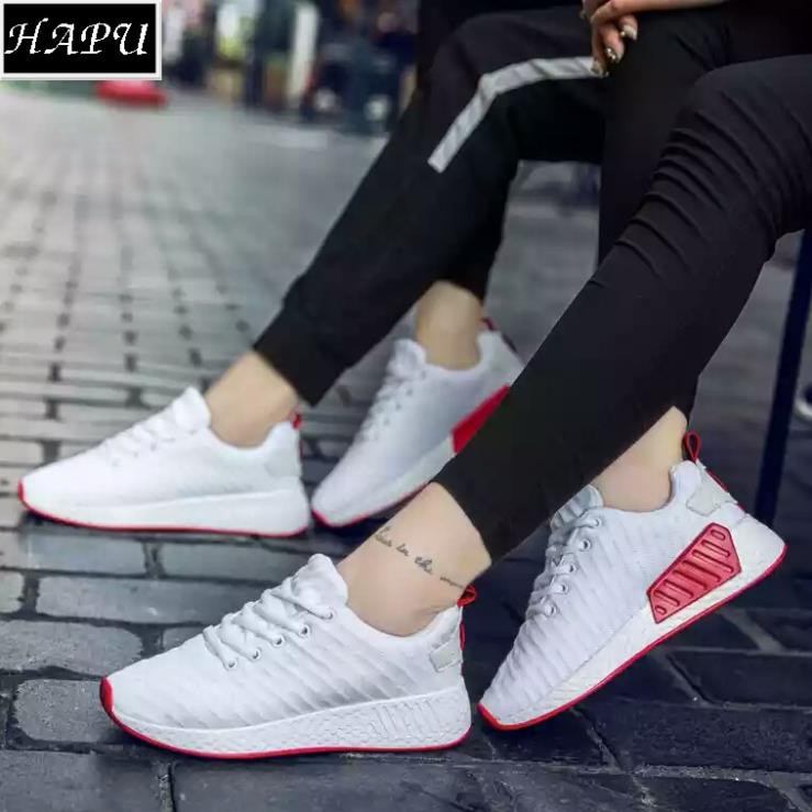 Giày sneaker nam nữ cặp đôi siêu đẹp newnmd (đen, trắng) [Hàng Bao Xịn]