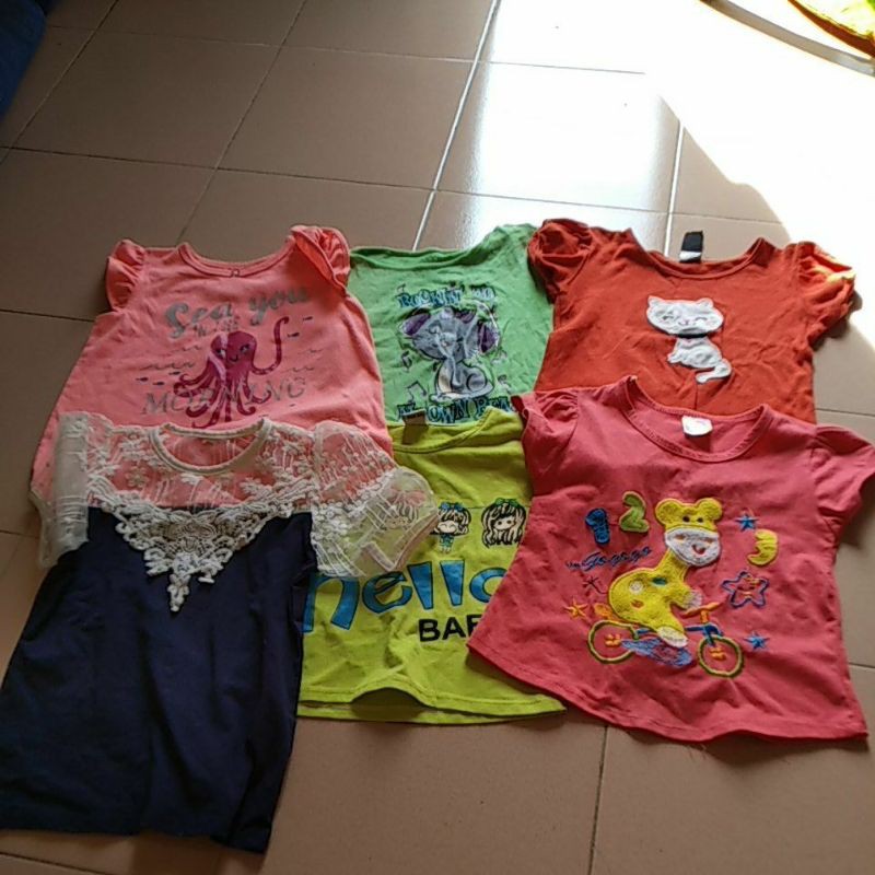 Dưới 15kg thanh lý áo bé gái