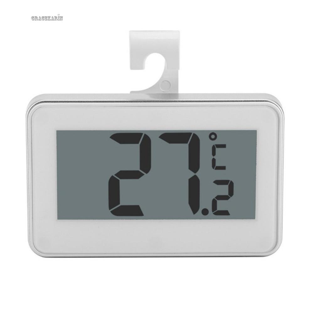 Thermometer 6.8x4.3x1.1cm For Fridge Freezer With A Hanging Hook Durable