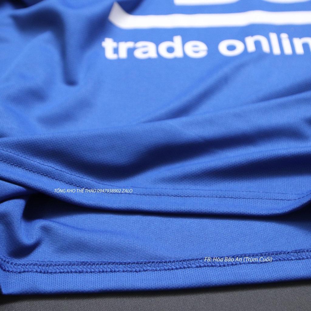 Áo Bóng Đá Câu lạc bộ Leicester City sân nhà mùa giải 2022-2023, Vải  thái chuẩn áo thi đấu phom 43-90kg