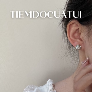Bông tai S925 Tiny Heart trái tim sắt đá BT140 Tiemdocuatui