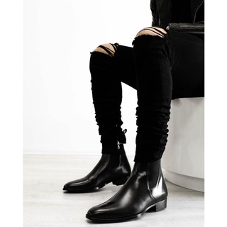 Giày chealsea boot da bò cao cấp