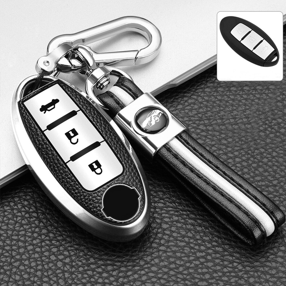 Bao Da TPU Bọc Chìa Khóa Xe Hơi Cho Nissan Qashqai X-Trail Xtrail Kicks Tiida Pathfinder Murano Note Juke