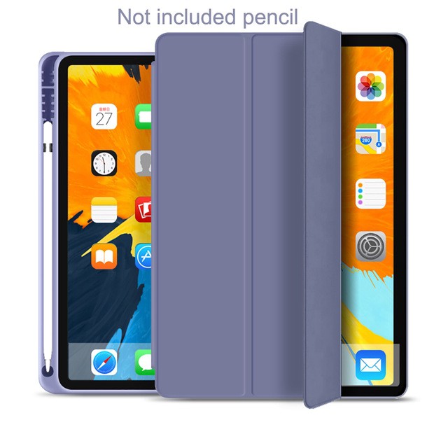 [Bản cao cấp] Bao da ipad siêu chống sốc Flip Cover Có Khay Đựng Bút | BigBuy360 - bigbuy360.vn