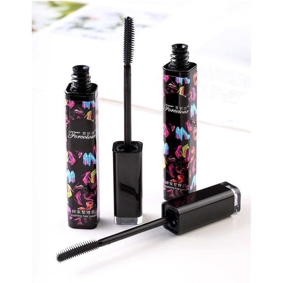 Lược chải vuốt tóc con mascara tạo nếp tóc