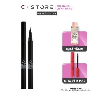 Bút Kẻ Mắt Nước 3CE LIQUID BRUSH EYELINER siêu mảnh - kẻ dạ 3ce eyeliner cho đôi mắt sắc nét