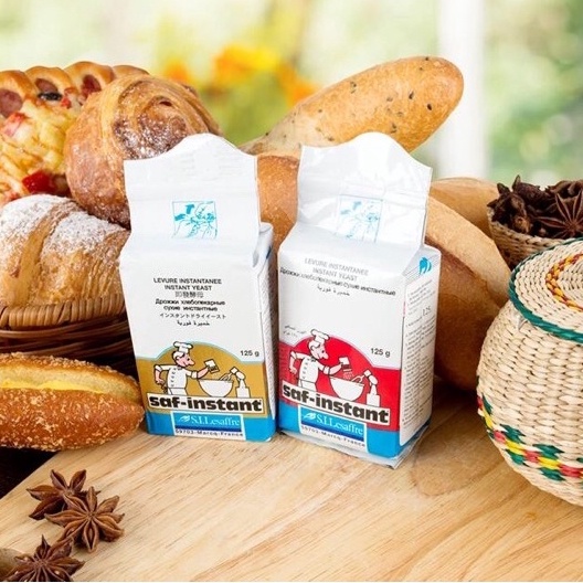 Men Nở Ngọt, Men Lạt Khô Pháp Saf-Instant Hiệu Đầu Bếp-Dụng Cụ Làm Bánh