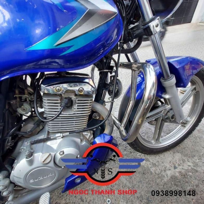Cản chống đổ GD110, GN125, EN125, EN150, LA250, Custom125,  Husky125, YB125, CD125 CD 125 ...-NTS