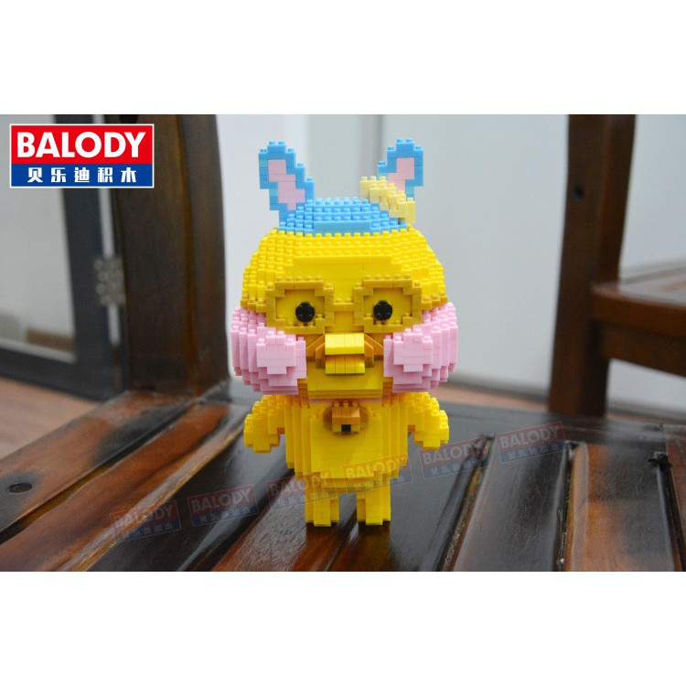 BILEGOX Lego nano BALODY16041 1300miếng ghép NLG0030-41