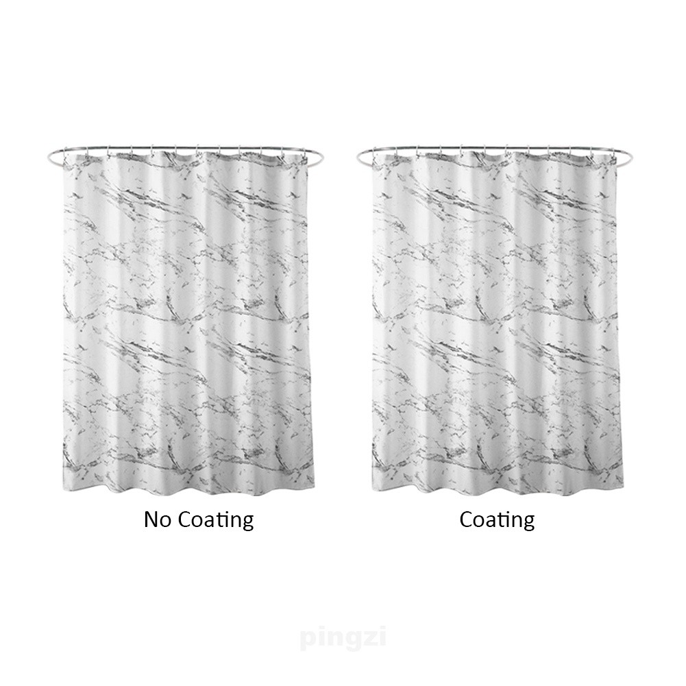 Rèm Cửa Nhà Tắm Bằng Vải Polyester Có Móc Treo Dễ Lắp Đặt