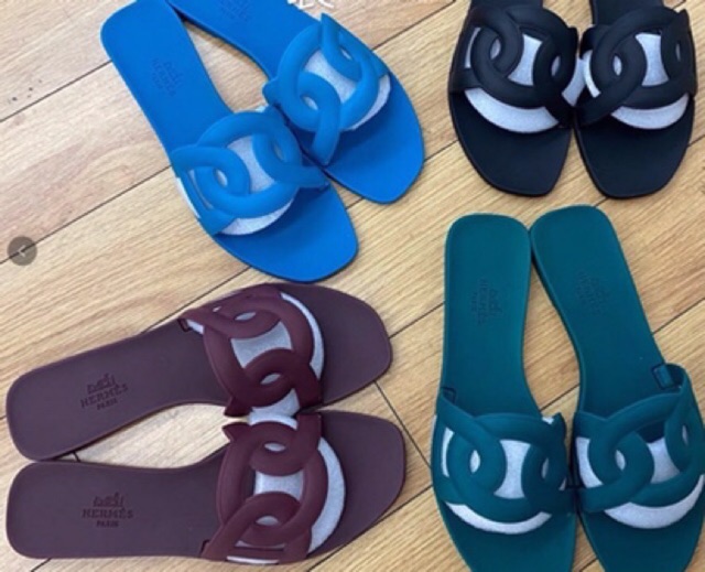 Dép lê Hm xoắn sale shock