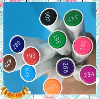 [ SIÊU RẺ ] Bút Dạ Màu 2 Đầu [ 𝐒𝐈𝐄̂𝐔 𝐇𝐎𝐓 ] Được Kí Hiệu Màu, Màu Sắc Tươi Sáng, Tô Vẽ Siêu Đẹp