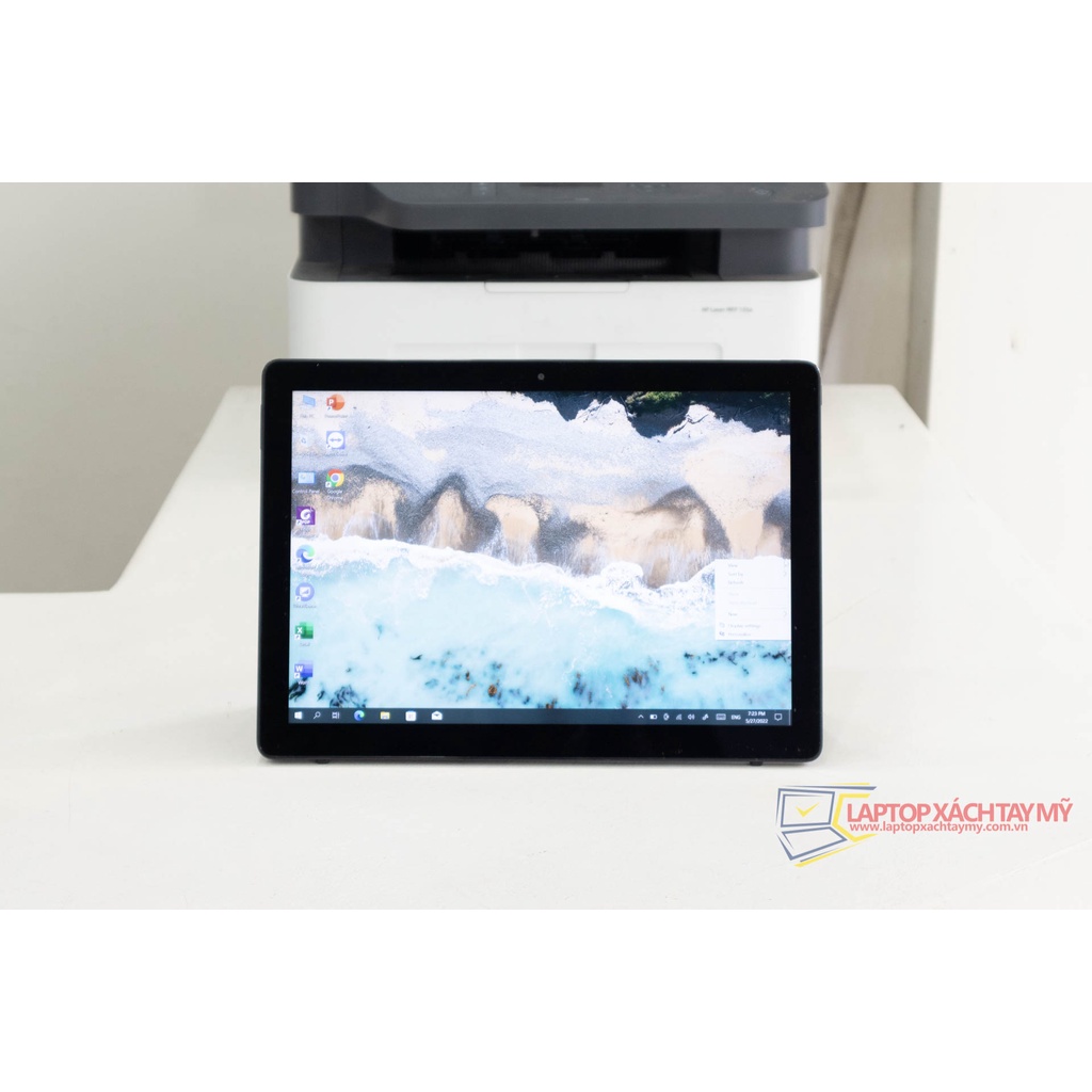 Laptop cũ Dell Latitude 5285 CPU Intel Core I5 7300U, Ram 8G, SSD 256G. Màn hình cảm ứng, bàn phím tháo rời.