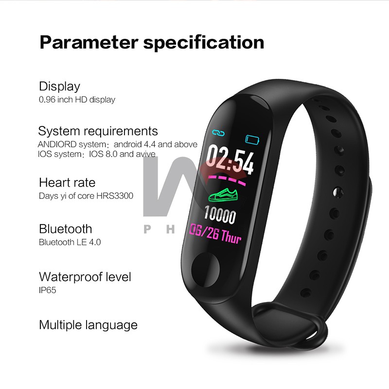 Đồng hồ thông minh đa chức năng theo dõi sức khoẻ kiểu dáng thể thao