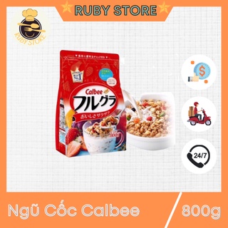 Ngũ cốc Calbee Nhật Bản nhiều vị Date xa