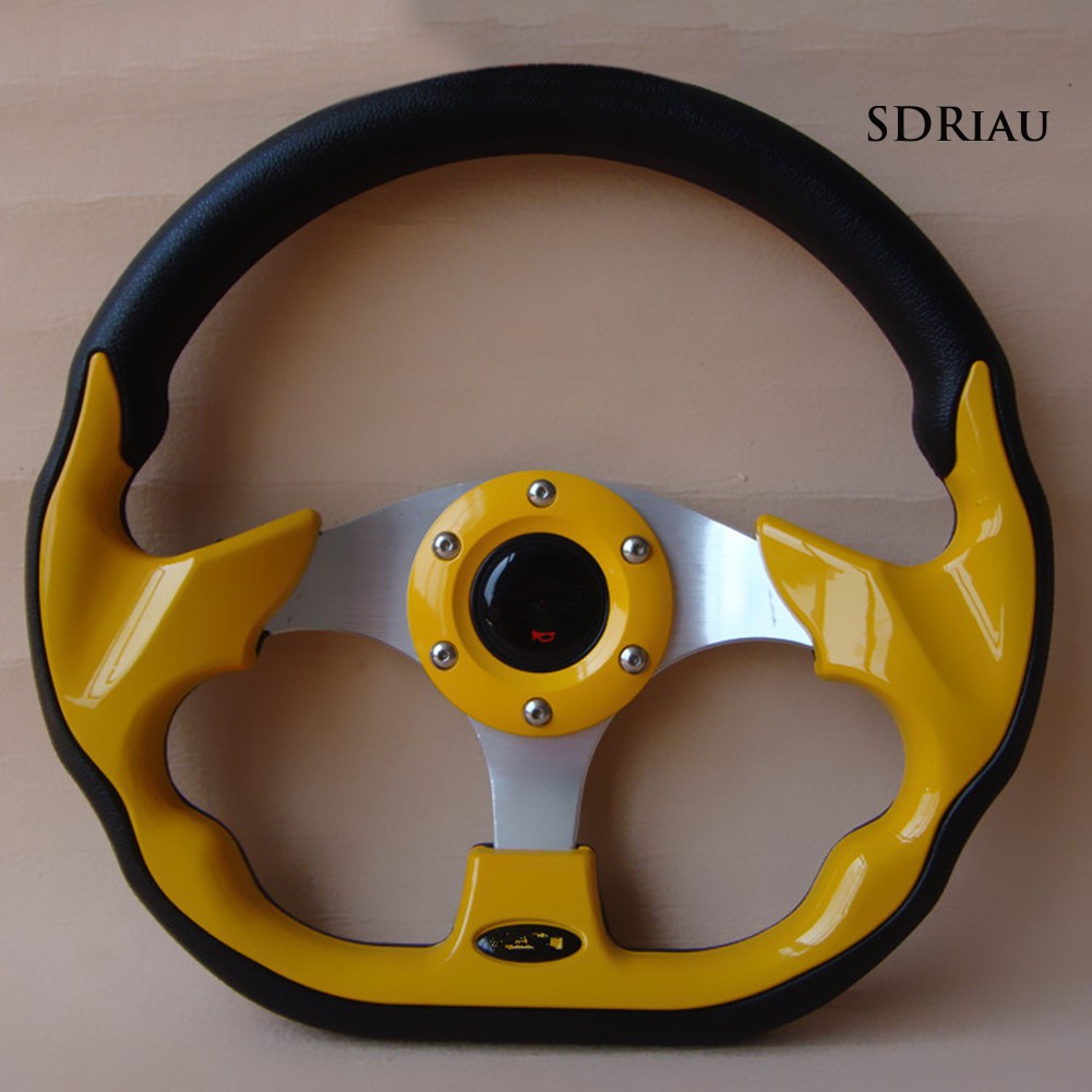 Vô lăng xe hơi giả da kim loại 320mm 6 cấp độ chuyên nghiệp