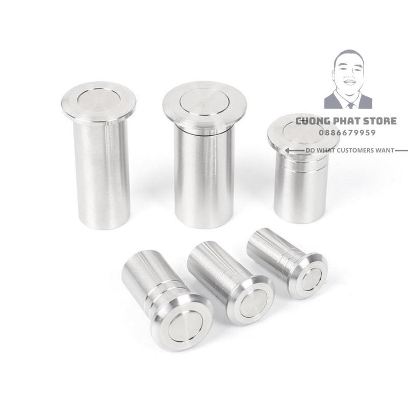 Chốt âm inox chống trộm, chống cháy chặn cát