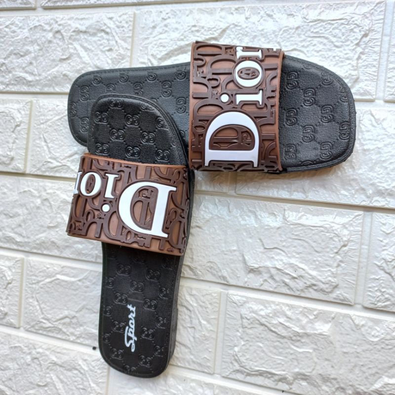 Dép nữ quai ngang thời trang.Quai ngang chữ nổi đẹp