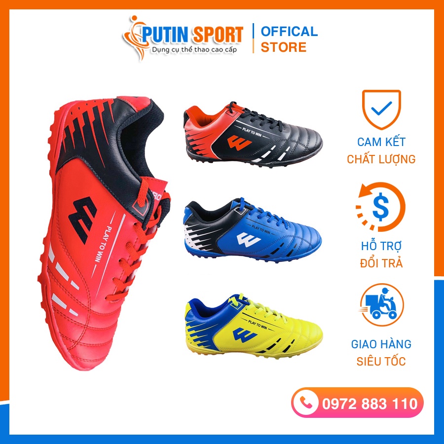 Giày đá bóng Prowin H21 nhiều màu - giày đá phủi Play to Win đủ size đủ màu | hàng chất lượng cao | Putin Shop