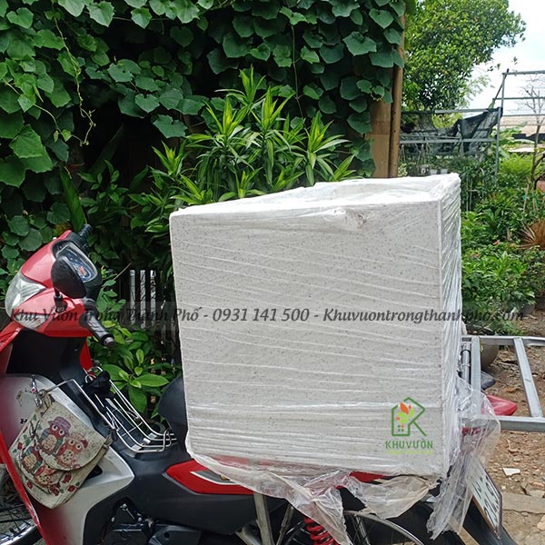 Chậu xi măng đá mài 100x40x40cm  - xem hình 2