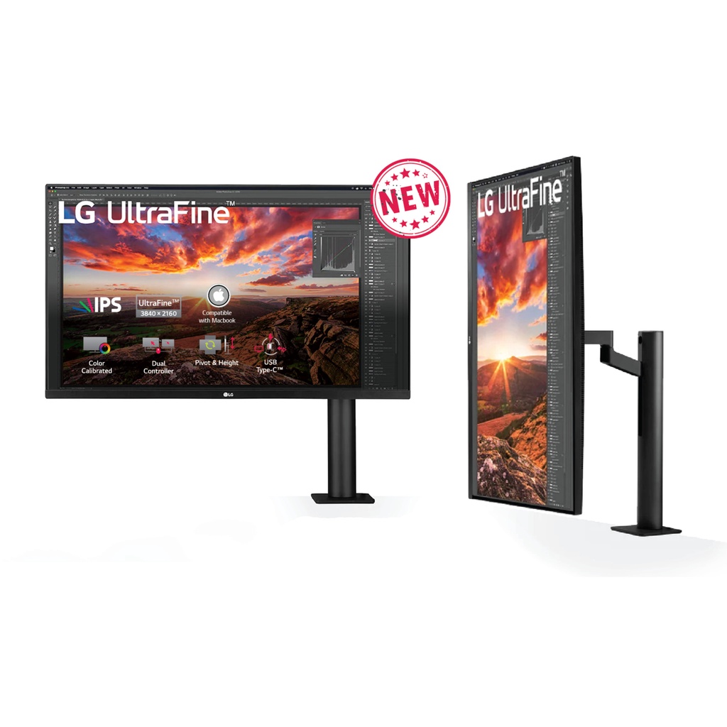 Màn hình máy tính LG UltraFine™ UHD 31.5'' IPS HDR 10 USB Type-C™ Ergo stand 32UN880-B | BigBuy360 - bigbuy360.vn