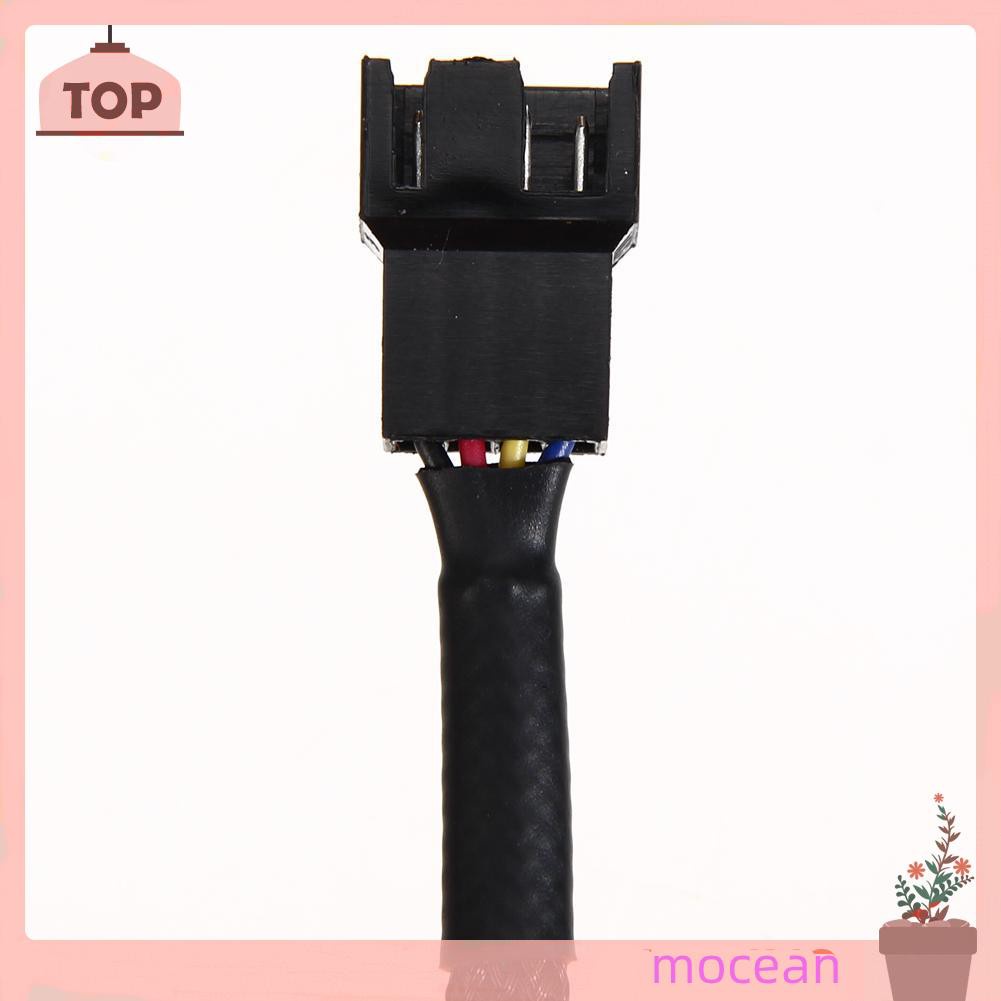 Mocean Bộ 5 Dây Cáp Nối Dài 12in 4 Pin Pwm Cho Máy Tính