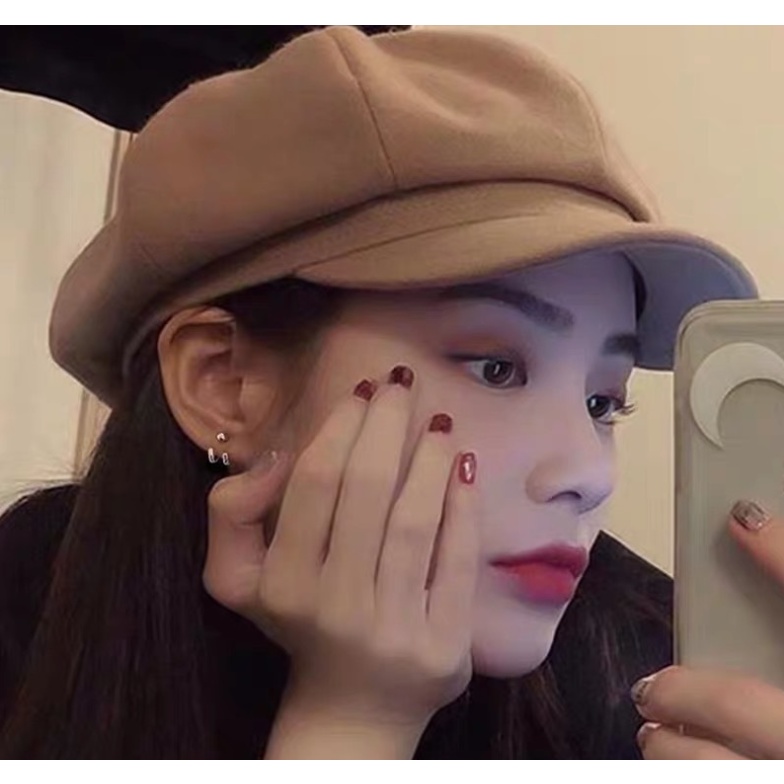 📛 RẺ VÔ ĐỊCH 📛 BÔNG TAI MÓC CÁ TÍNH MÀU BẠC CHO NAM VÀ NỮ