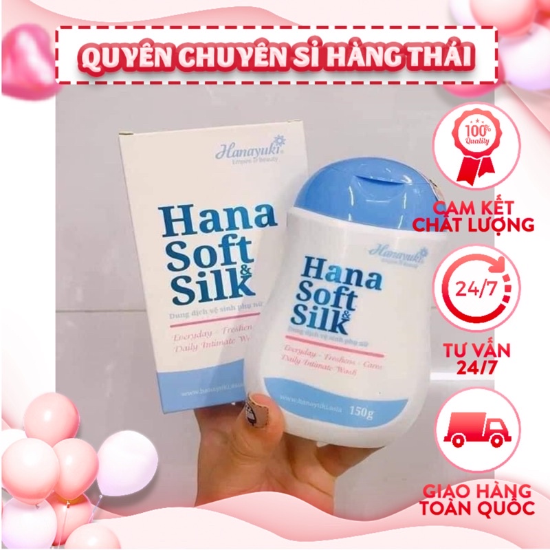 Dung dịch vệ sinh Hana Soft Silk