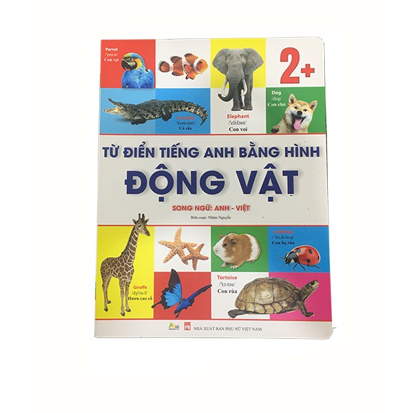 Sách Từ Điển Tiếng Anh Bằng Hình Chủ Đề Động Vật (Song Ngữ Anh - Việt)