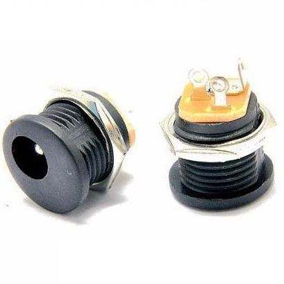 Jack Nguồn DC022 DC-022 5.5x2.1mm có ren ốc🍀Cổng kết nối nguồn adapter chuẩn 5.5*2.1MM