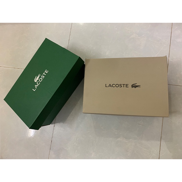 [XẢ HÀNG HÃNG] Hộp Giày Lacoste Chất Lượng Cao