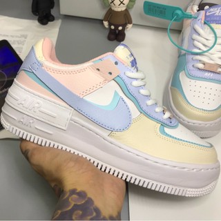 [Fullbox] Giày sneaker AF1 shadow cầu vòng