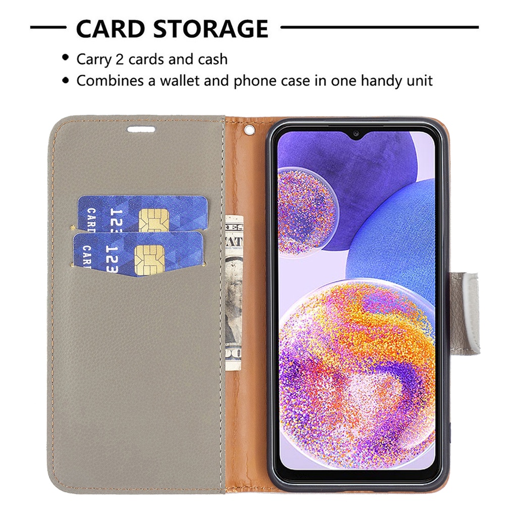 Vỏ Bao Da Điện Thoại Kiểu Ví Tiền Cho samsung galaxy a25 a24 a34 a54 a14 m14 Vỏ