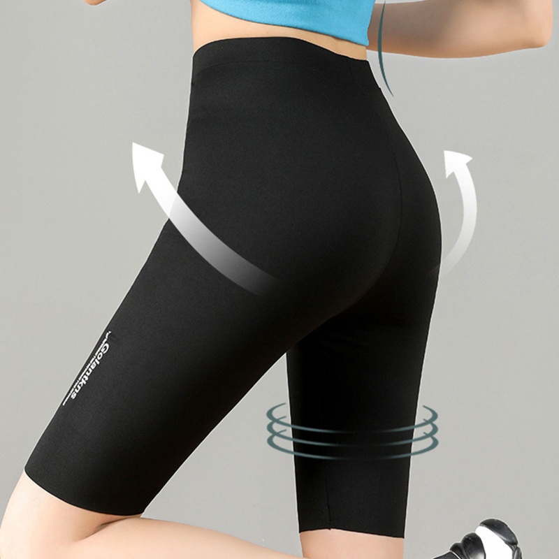 Brroa Quần Short Legging Lưng Cao Định Hình Eo Không Đường May Tập Yoga Cho Nữ