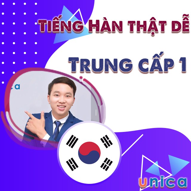 Toàn quốc- [Evoucher] FULL khóa học NGOẠI NGỮ- Tự học tiếng Hàn thật dễ -Tiếng Hàn bá đạo thầy Khánh- Trung cấp 1 -