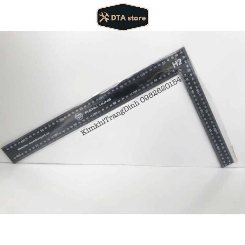 Thước eke vuông đo góc 45cm , 60cm