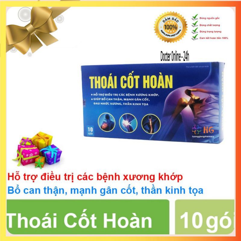 Viên hoàn xương khớp Thoái Cốt Hoàn-Hỗ trợ điều trị bệnh xương khớp