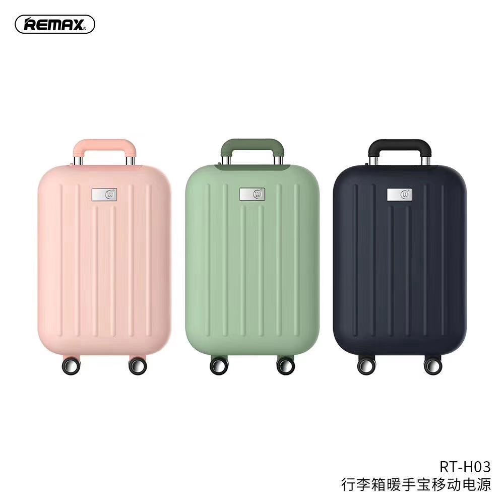 REMAX  Luggage Series 2 In 1 Power Bank &amp; Hand Warmer RT-H03