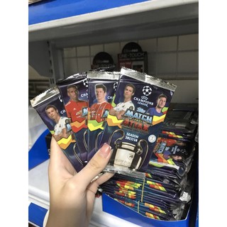 [ Pack lẻ ] Match Attax Champion League mùa 2017/18 ( 9 thẻ )