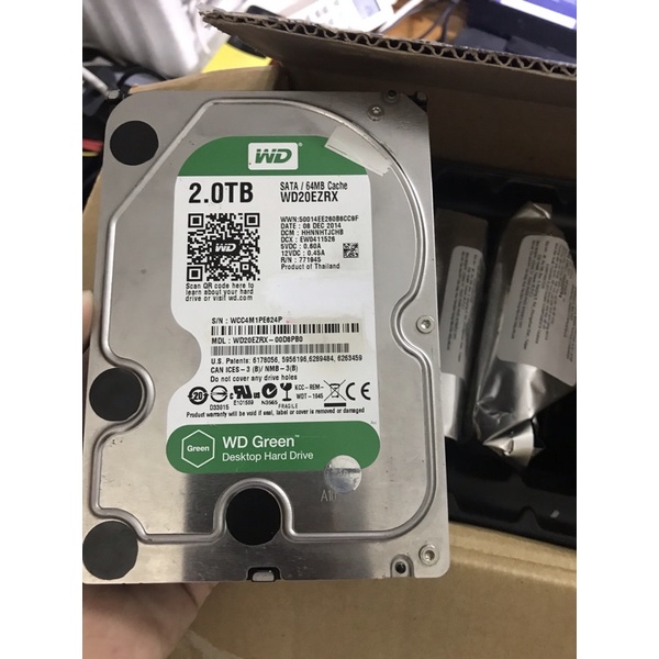 Ổ cứng 2TB cũ các loại sức khoẻ 100% tặng cáp SATA