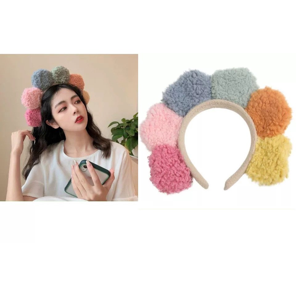 Cài tóc hình hoa 6 cánh G01 nhiều màu sắc, phong cách Hàn Quốc dễ thương, xinh xắn, giá rẻ