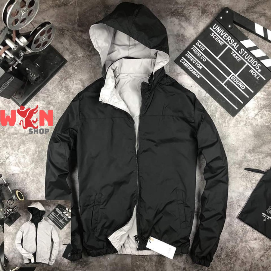 [Mã MA12 hoàn xu 15% tối đa 30k đơn từ 150k]Áo Khoác Gió 2 Mặt Nam / Nữ Tiện Lợi Unipuls Chống Nước, Chống Nắng, | BigBuy360 - bigbuy360.vn