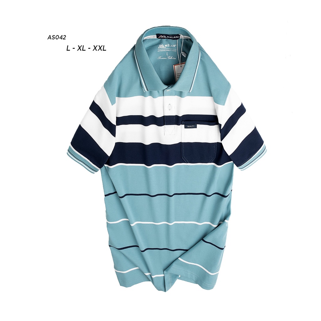 Áo  Polo nam trung niên có túi BIG SIZE 90KG⚡️ Hàng VNXK ⚡️cổ bẻ vải cá sấu Cotton xuất xịn, chuẩn đẹp