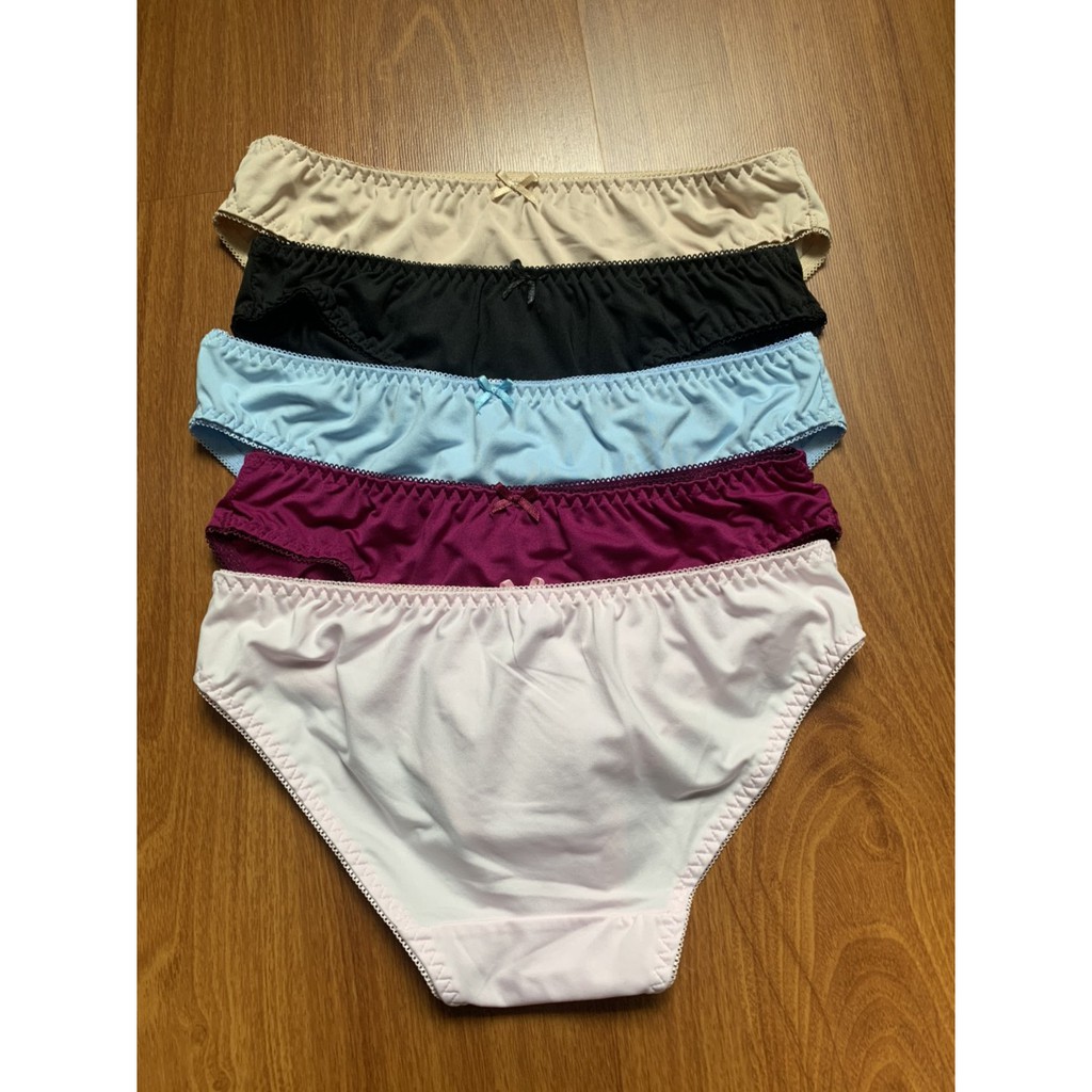 Combo 5 quần lót nữ thun trơn Locust 073