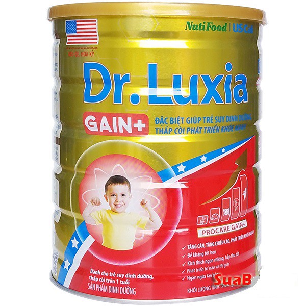 Sữa Dr Luxia Gain Nutifood 900g