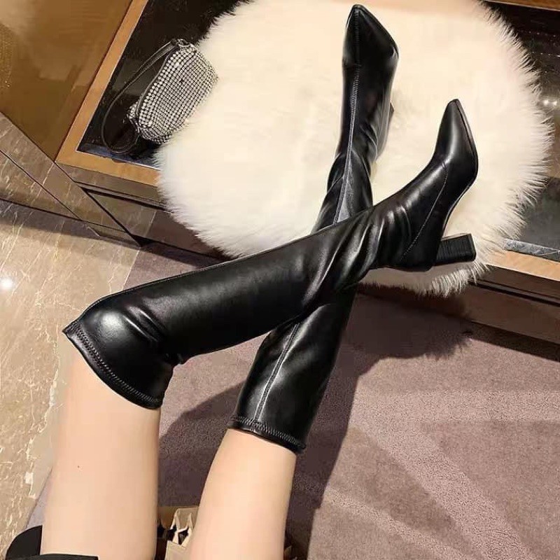 Boot đùi lót lông 7p