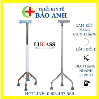 Gậy Tập Đi 3,4 Chân Lucass Gậy Chống Người Già